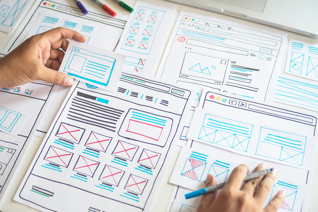 wireframing for web development